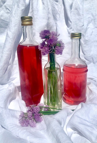 Chive Blossom Vinegar